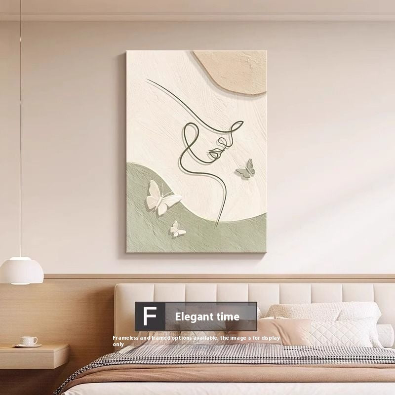 Abstract Line Character Mural - Homura Collections