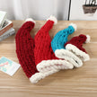 Christmas Plush Hat With Pompom - Homura Collections