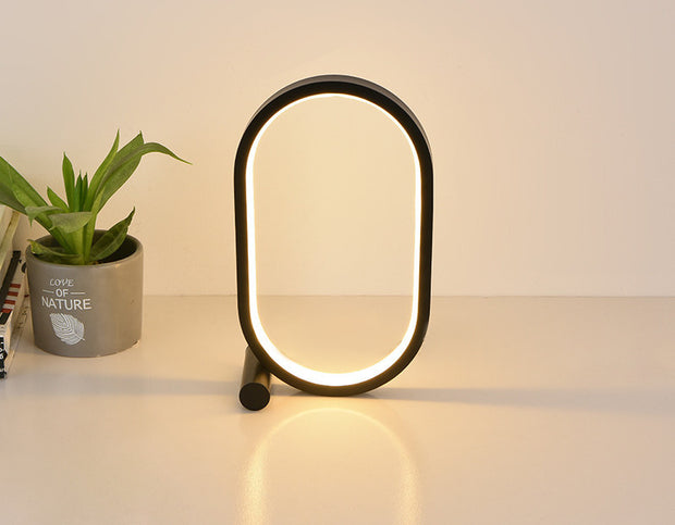 Usb Plug-In Oval Acrylic Lamp - Homura Collections
