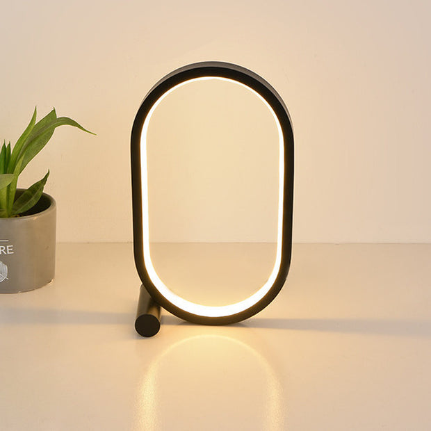 Usb Plug-In Oval Acrylic Lamp - Homura Collections
