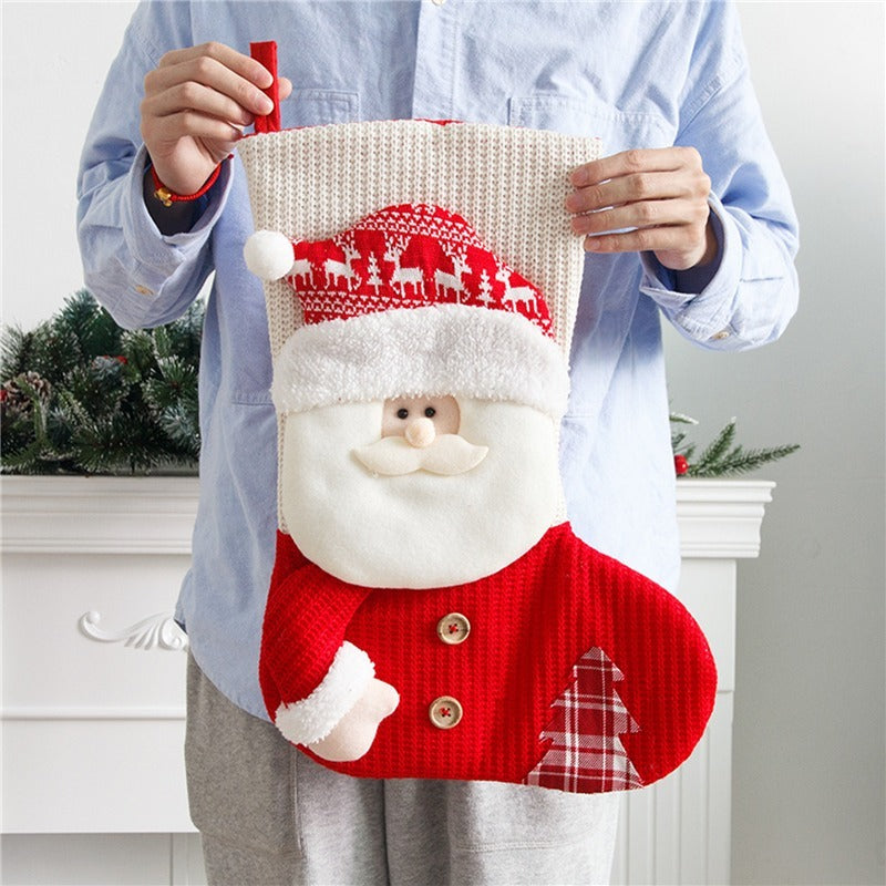 Knitted Christmas Stocking - Homura Collections