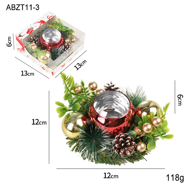 Christmas Candlestick Wreath - Homura Collections