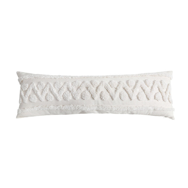 Blue Geometric Tufted Pillow Case - Homura Collections