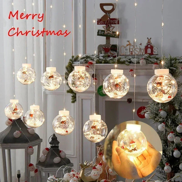 10PCS LED Christmas Curtain Lamp - Homura Collections